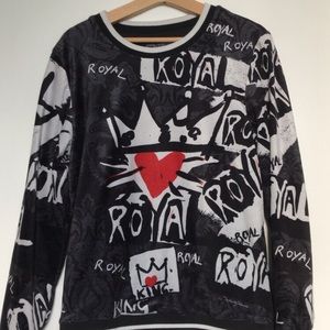Dolce Gabbana Royal Velvet Sweater